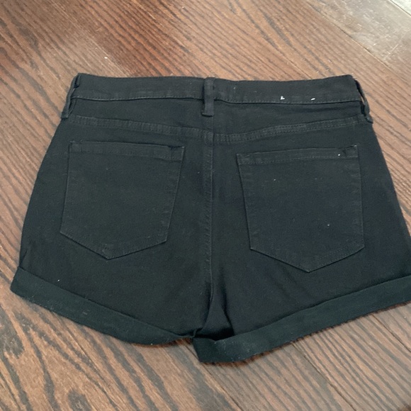 Garage denim high rise shorts - Picture 2 of 3